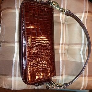 Lauren Ralph Lauren Crocodile Skin Hand Bag
